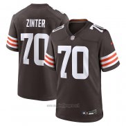 Maglia NFL Game Cleveland Browns Zak Zinter Marrone