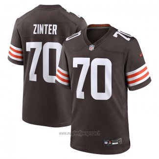 Maglia NFL Game Cleveland Browns Zak Zinter Marrone