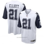 Maglia NFL Game Dallas Cowboys Ezekiel Elliott Alternato Bianco