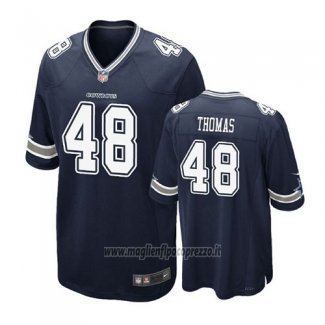 Maglia NFL Game Dallas Cowboys Joe Thomas Blu