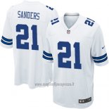 Maglia NFL Game Dallas Cowboys Sanders Bianco