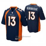 Maglia NFL Game Denver Broncos Aaron Burbridge Blu