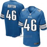 Maglia NFL Game Detroit Lions Burton Blu