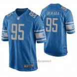 Maglia NFL Game Detroit Lions Romeo Okwara Blu