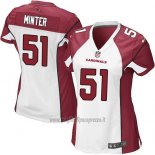 Maglia NFL Game Donna Arizona Cardinals Minter Bianco Rosso