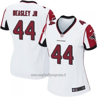 Maglia NFL Game Donna Atlanta Falcons Beasley Jr Bianco