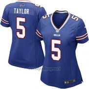 Maglia NFL Game Donna Buffalo Bills Taylor Blu