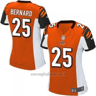 Maglia NFL Game Donna Cincinnati Bengals Bernard Arancione