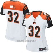 Maglia NFL Game Donna Cincinnati Bengals Hill Bianco