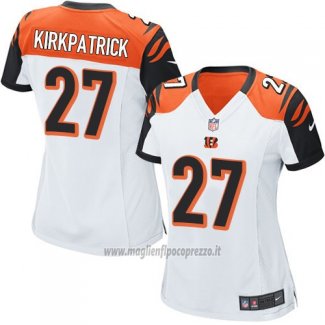 Maglia NFL Game Donna Cincinnati Bengals Kirkpatrick Bianco