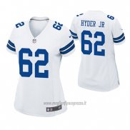 Maglia NFL Game Donna Dallas Cowboys Kerry Hyder Jr. Bianco