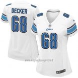 Maglia NFL Game Donna Detroit Lions Decker Bianco