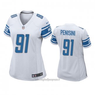 Maglia NFL Game Donna Detroit Lions John Penisini Bianco