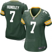 Maglia NFL Game Donna Green Bay Packers Hundley Verde Militar2