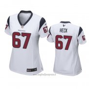 Maglia NFL Game Donna Houston Texans Charlie Heck Bianco