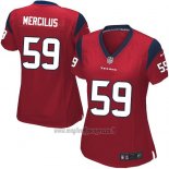 Maglia NFL Game Donna Houston Texans Mercilus Rosso