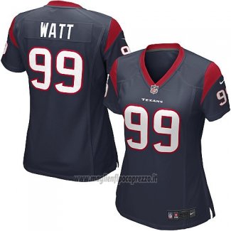 Maglia NFL Game Donna Houston Texans Watt Nero