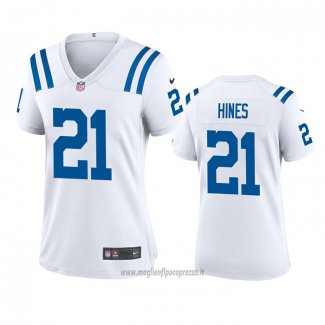 Maglia NFL Game Donna Indianapolis Colts Nyheim Hines 2020 Bianco