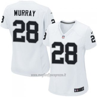 Maglia NFL Game Donna Las Vegas Raiders Murray Bianco