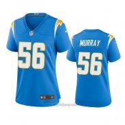 Maglia NFL Game Donna Los Angeles Chargers Kenneth Murray Blu