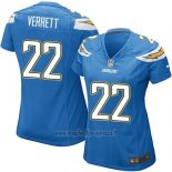 Maglia NFL Game Donna Los Angeles Chargers Verrett Blu
