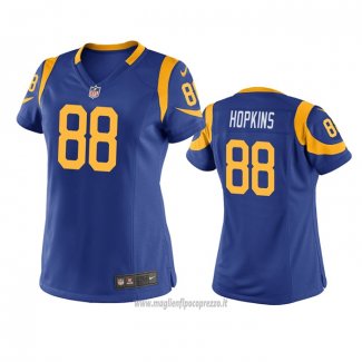 Maglia NFL Game Donna Los Angeles Rams Brycen Hopkins Blu