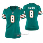 Maglia NFL Game Donna Miami Dolphins Brock Osweiler Throwback Verde
