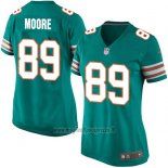 Maglia NFL Game Donna Miami Dolphins Moore Verde Scuro