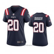 Maglia NFL Game Donna New England Patriots Kyle Dugger Blu