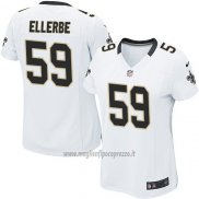 Maglia NFL Game Donna New Orleans Saints Ellerbe Bianco