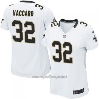 Maglia NFL Game Donna New Orleans Saints Vaccaro Bianco