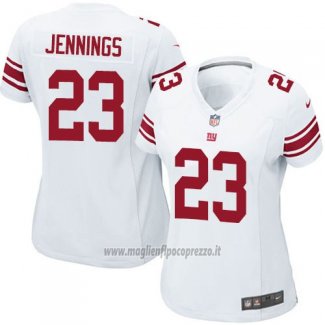 Maglia NFL Game Donna New York Giants Jennings Bianco