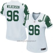 Maglia NFL Game Donna New York Jets Wilkerson Bianco