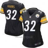 Maglia NFL Game Donna Pittsburgh Steelers Harris Nero