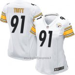 Maglia NFL Game Donna Pittsburgh Steelers Tuitt Bianco