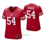 Maglia NFL Game Donna San Francisco 49ers Fred Warner Rosso