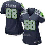 Maglia NFL Game Donna Seattle Seahawks Graham Blu Scuro