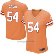 Maglia NFL Game Donna Tampa Bay Buccaneers David Arancione