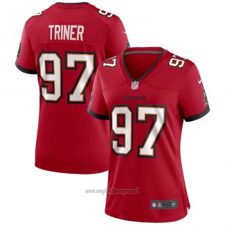 Maglia NFL Game Donna Tampa Bay Buccaneers Zach Triner Rosso