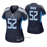 Maglia NFL Game Donna Tennessee Titans Hronis Grasu Blu