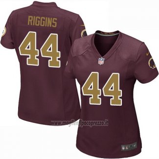 Maglia NFL Game Donna Washington Commanders Riggins Marrone