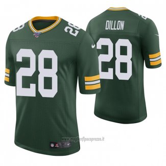 Maglia NFL Game Green Bay Packers 28 Aj Dillon 2020 Vapor Verde
