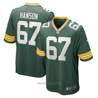 Maglia NFL Game Green Bay Packers Jake Hanson Verde