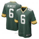 Maglia NFL Game Green Bay Packers Kurt Benkert 6 Verde