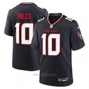 Maglia NFL Game Houston Texans Davis Mills Nero