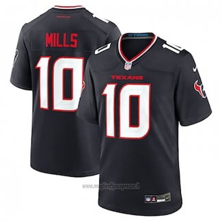 Maglia NFL Game Houston Texans Davis Mills Nero