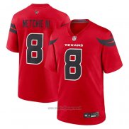 Maglia NFL Game Houston Texans John Metchie III Alternato Rosso
