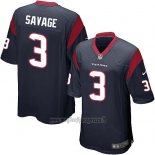 Maglia NFL Game Houston Texans Savage Blu