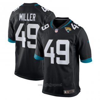 Maglia NFL Game Jacksonville Jaguars Bruce Miller Nero