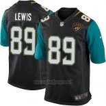 Maglia NFL Game Jacksonville Jaguars Lewis Nero